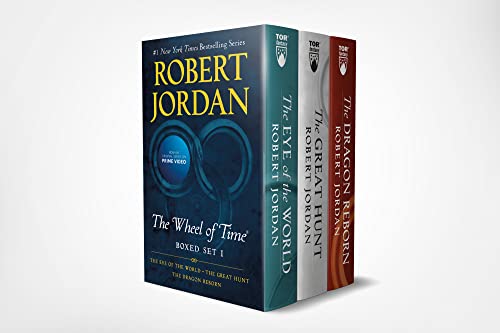 Wheel of Time Premium Boxed Set I: Books 1-3 (The Eye of the World, The Great Hunt, The Dragon Reborn) Cover