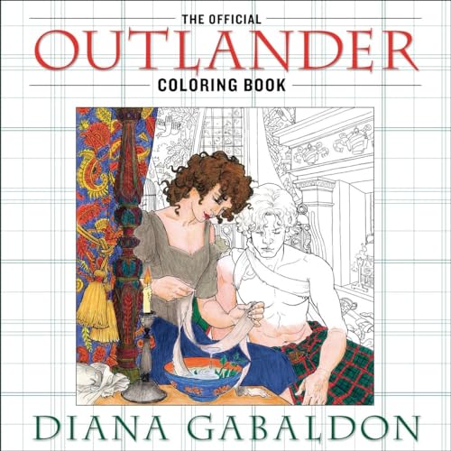 The Official Outlander Coloring Book cover