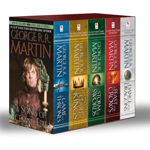 George R. R. Martin's A Game of Thrones 5-Book Boxed Set (Song of Ice and Fire Series) (A Song of Ice and Fire) Cover