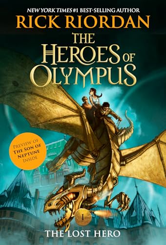 Heroes of Olympus: The Lost Hero cover