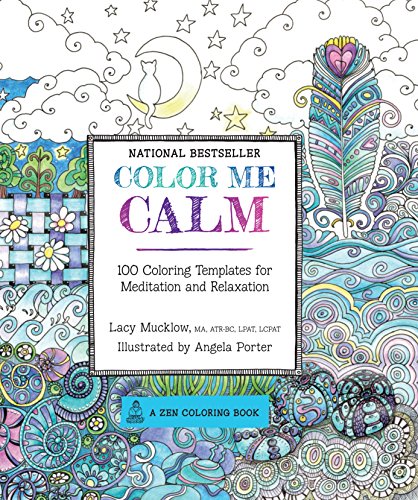 Color Me Calm: 100 Coloring Templates cover