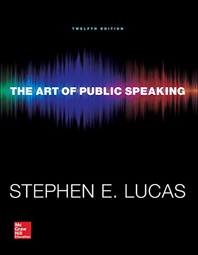 The Art of Public Speaking cover