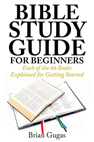 Bible Study Guide for Beginners cover