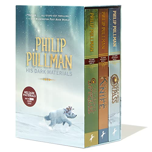 His Dark Materials 3-Book Paperback Boxed Set: The Golden Compass; The Subtle Knife; The Amber Spyglass book image