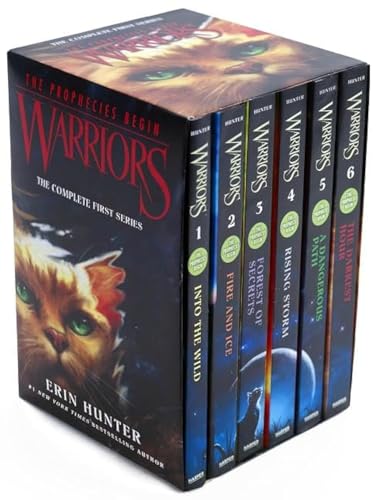 Warriors Box Set: Volumes 1 to 6: The Complete First Series (Warriors: The Prophecies Begin) Cover