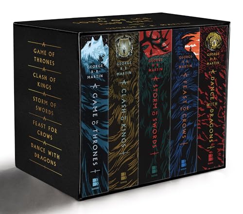 George R. R. Martin's A Game of Thrones 5-Book Boxed Set (Song of Ice and Fire Series) (A Song of Ice and Fire) book image