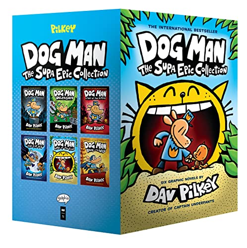 Dog Man: The Supa Epic Collection: From the Creator of Captain Underpants (Dog Man #1-6 Box Set) Cover