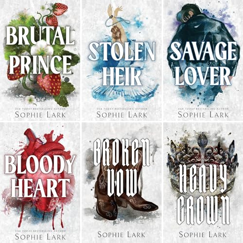 Brutal Birthright Series 6 Books Set. Brutal Prince, Stolen Heir, Savage Lover, Bloody Heart, Broken Vow, Heavy Crown Cover