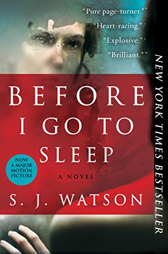 Before I Go to Sleep cover