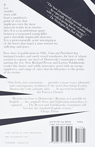 Crime and Punishment (Vintage Classics) book image