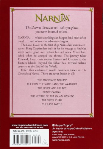 The Voyage of the 'Dawn Treader' (The Chronicles of Narnia, Book 5) book image